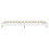 VidaXL (white, 75 x 190 cm) vidaXL Bed Frame Bedroom Platform Bed Frame Bedstead Bed Base Engineered Wood 7