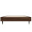 VidaXL (brown oak, 75 x 190 cm) vidaXL Bed Frame Bedroom Platform Bed Frame Bedstead Bed Base Engineered Wood 6