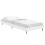 VidaXL (white, 75 x 190 cm) vidaXL Bed Frame Bedroom Platform Bed Frame Bedstead Bed Base Engineered Wood 3