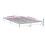 VidaXL (high gloss white, 120 x 200 cm) vidaXL Bed Frame Bedroom Platform Bed Frame Bedstead Bed Base Engineered Wood 9
