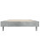 VidaXL (concrete grey, 75 x 190 cm) vidaXL Bed Frame Bedroom Platform Bed Frame Bedstead Bed Base Engineered Wood 6