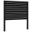 VidaXL (black, 75 x 190 cm) vidaXL Bed Frame Platform Bed with Headboard White Small Double Solid Wood 8