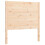 VidaXL (brown, 100 x 200 cm) vidaXL Bed Frame Bed Base Platform Bed with Headboard White Single Solid Wood 8