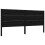 VidaXL (black, 200 x 200 cm) vidaXL Bed Frame Bed Base Platform Bed with Headboard Grey Single Solid Wood 8