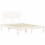 VidaXL (white, 120 x 200 cm) vidaXL Bed Frame Bed Base Wooden Platform Bed with Headboard Double Solid Wood 5