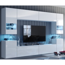 Furniture Set Living Room Set Tv Unit Modern Entertainment Cabinet Led