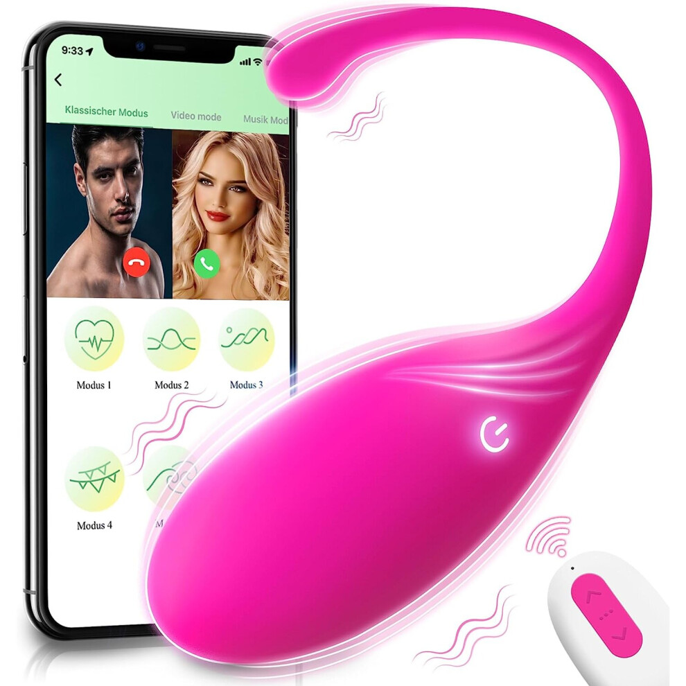 Vibrators with 9 Vibrating & APP Remote Control Vibrator Adult Toys