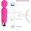 Wand Massager, Electric Massager, 8 Powerful Speeds 20 Vibration Modes 2
