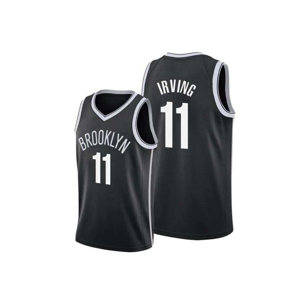 (black M(160cm)) Kyrie Irving Basketball Jersey Tops