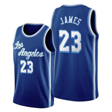(blue, L(165cm)) LeBron James Basketball Jersey Tops