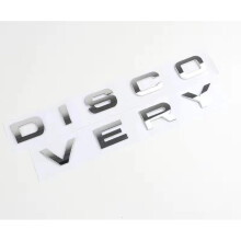 For LandRover Discovery Sport 2015-2023 Glossy Silver Rear Hood Letter