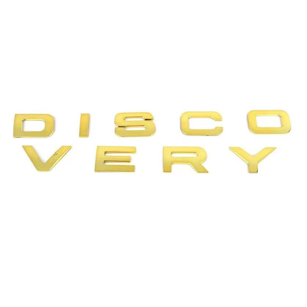 For Land Rover Discovery Sport 2015-2023 Rear Hood Letter Emblem Gold 5601103438698