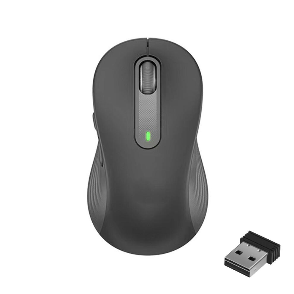 (Black) Logitech M650l With Usb Receiver Wireless Mouse 2.4Ghz 1200Dpi Quiet Portable Computer Optical Black 6272867904362