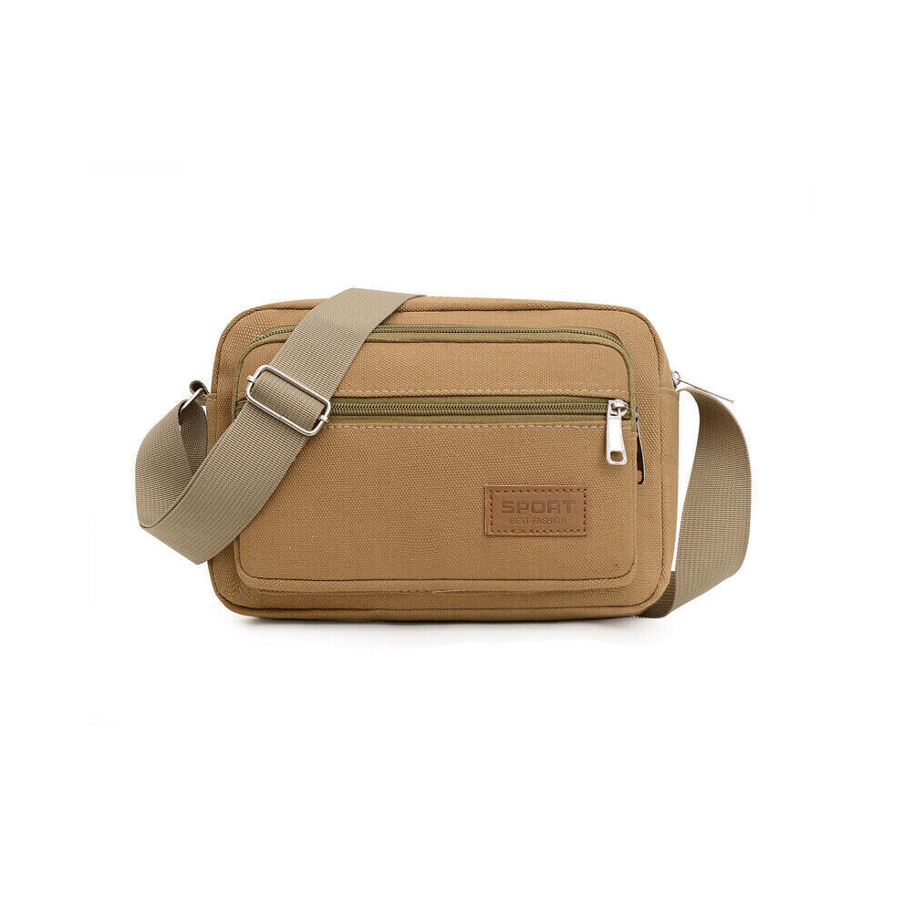 (A) Nylon Military Cross Body Shoulder Messenger Bags