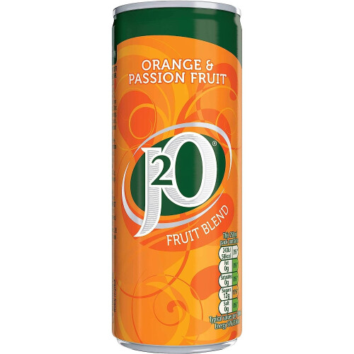 J2O Fruit Blend Juice Drink Perfect Mixer Low Calorie Orange and