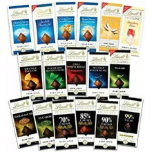(70%) Lindt Excellence Dark Chocolate 70%,90%, Pack of 2
