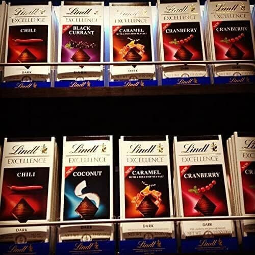 Lindt (70%) Lindt Excellence Dark Chocolate 70%,90%, Pack of 2 2