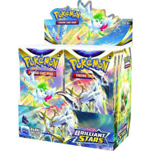 (Brilliant Stars) 324pcs box Brilliant Star Pokemon Cards Evolution GX Vmax EX Mega Energy