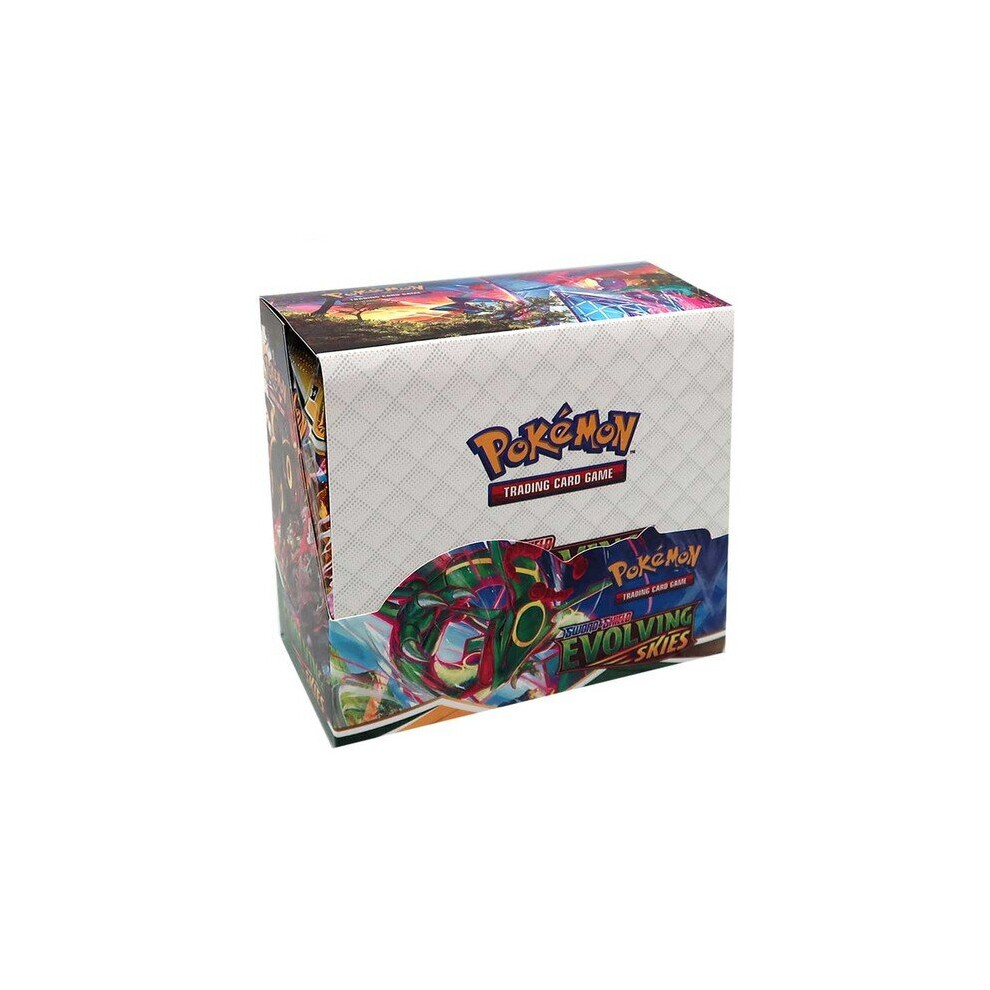 (Evolving Skies) 324pcs box Brilliant Star Pokemon Cards Evolution GX Vmax EX Mega Energy