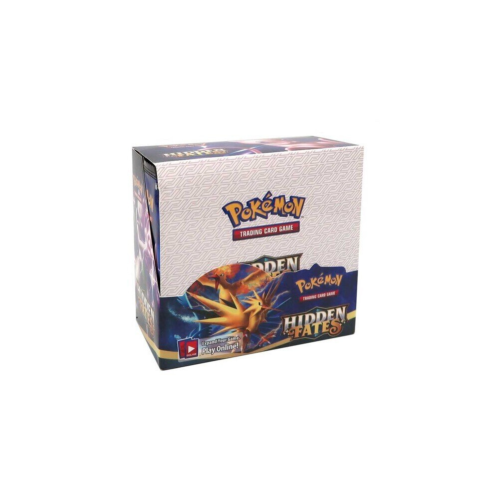 (Hidden Fates) 324pcs box Brilliant Star Pokemon Cards Evolution GX Vmax EX Mega Energy