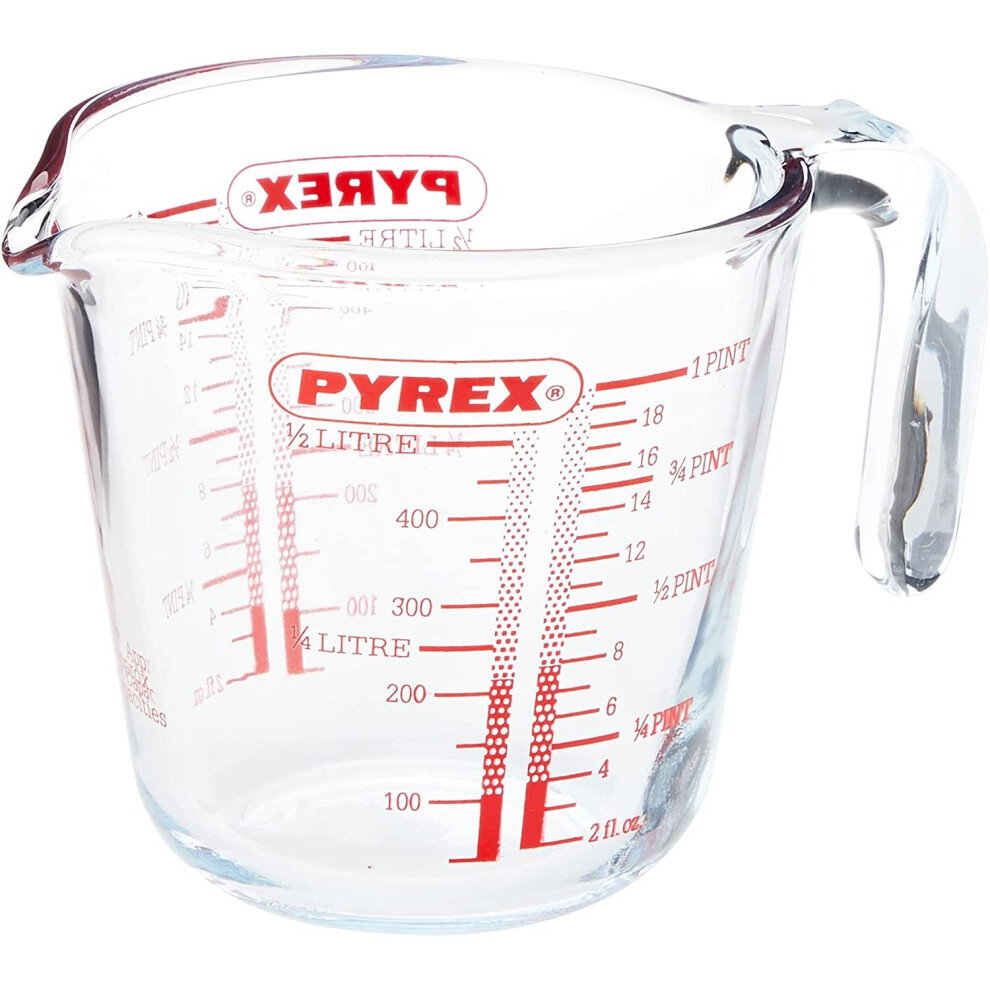 Pyrex Measuring Jug 500ml | Capacity 568ml / 20 ounce | P586