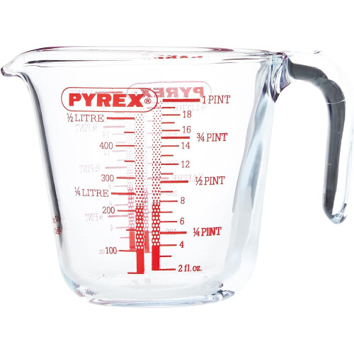 Pyrex Pyrex Measuring Jug 500ml | Capacity 568ml / 20 ounce | P586 1
