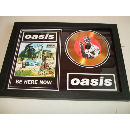 oasis signed disc display