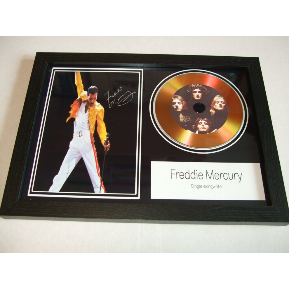 freddie mercury signed disc