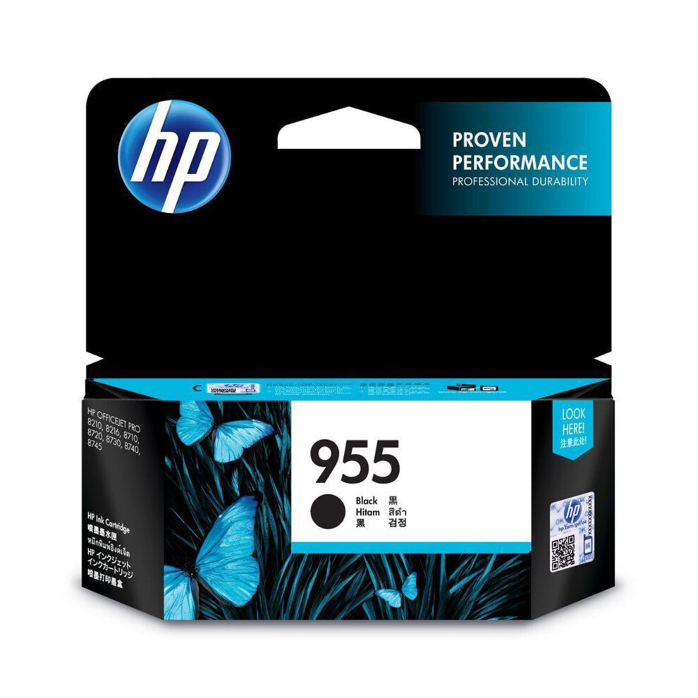 GENUINE Original HP 955 Black Ink Cartridge Toner OfficeJet Pro L0S60AA