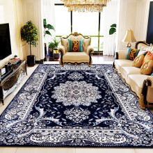 (Blue - RADA RUG, 60 x 220 cm) Luxury Large Traditional Rugs Bedroom Living Room Floor Mats