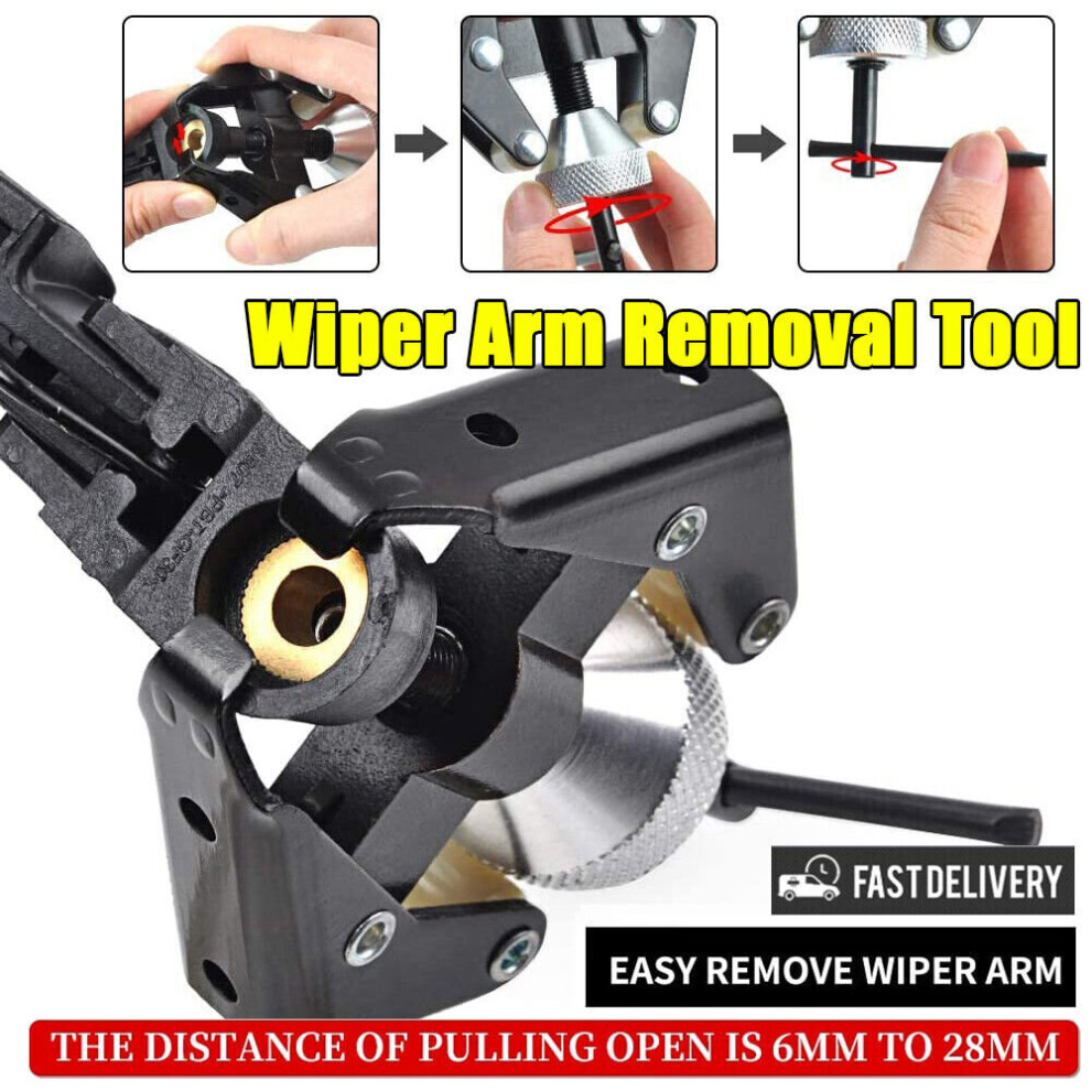 Windscreen Wiper Arm Puller & Battery & Alternator Stuck Remover Tool 135797003474