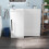 NES Home 900mm White Modern L Shape Left Hand Bathroom Basin Vanity Unit FP | Relovane 2
