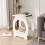Bedside Table Cabinet Side End Table Nightstand Storage Organizer Arch 46cm 5