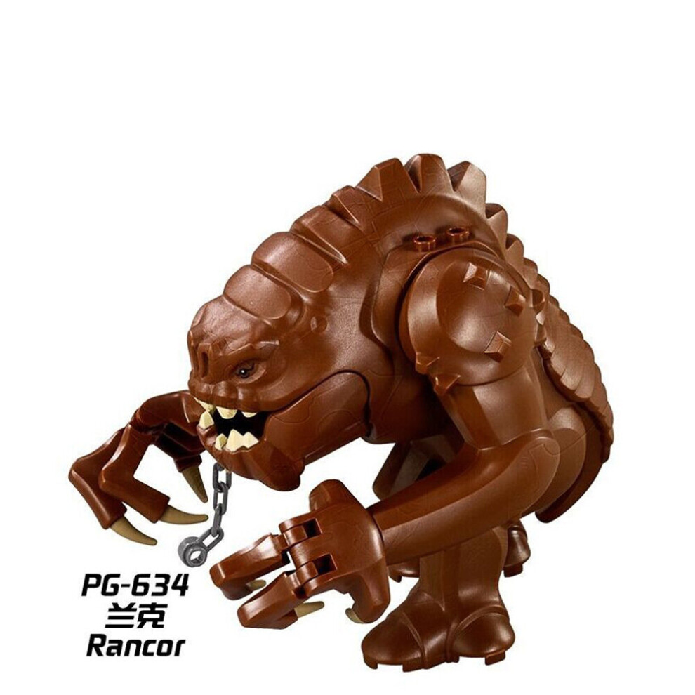 Star Wars Rancor Figures Angry Replacement Blocks Dark Brown Game Toys Building Block Christmas Gift