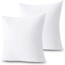 (1-Pack Cushion Pad (50x50 cm)) Luxury Filled Pillow Pack of 2 Bounce Back Pillow