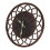 Living And Home 15 Inch Round Retro Wall Clock 3