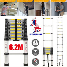 Multi-Purpose Telescopic 6.2M Aluminium Telescopic Ladder Extendable