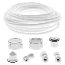 Samsung American Style Fridge Water Supply Connector Kit 1/4in Tube (01-WSP-119) - 6m Pipe & Push-Fit Fittings