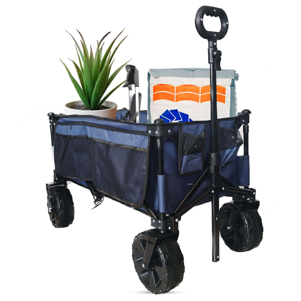 Folding Camping Festival Wagon Trolley Cart Portable Wagon