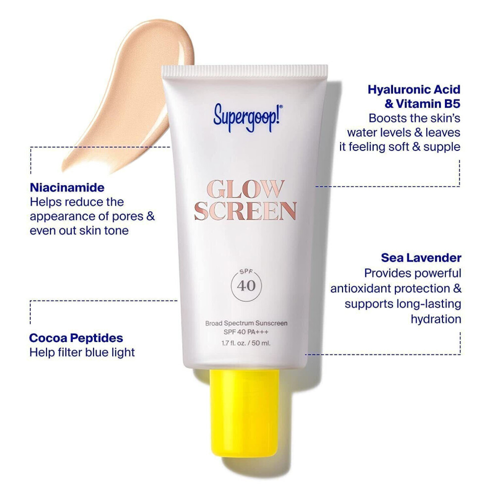 New Supergoop! Glowscreen  SPF 40-1.7 fl oz