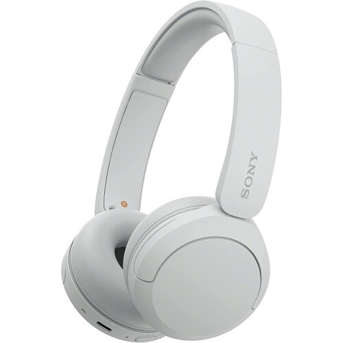 Sony WH-CH520 Bluetooth Wireless On-Ear Headphones - White