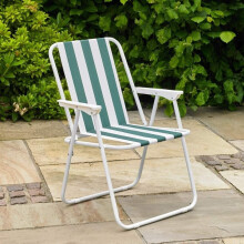 Garden Patio Folding Spring Deck Chair Camping Beach Fishing Seat