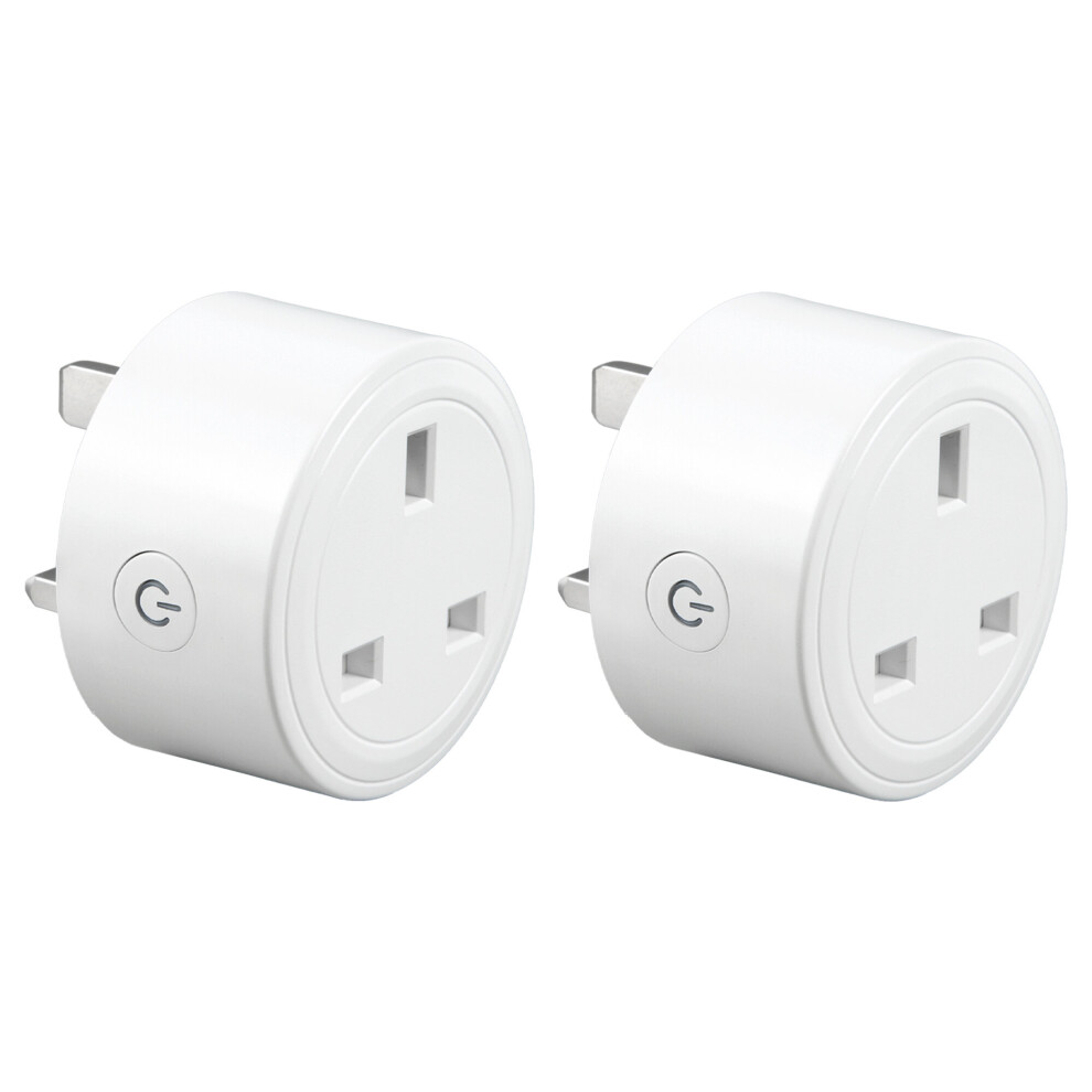 (Pack of 2) Wireless Control Amazon Alexa Google Smart Plug