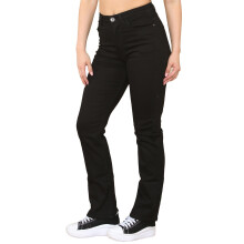 (10, Black) Enzo Womens Bootcut Jeans