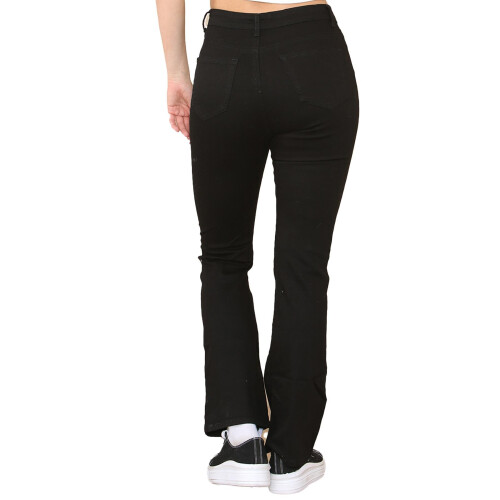 Ze Enzo (10, Black) Enzo Womens Bootcut Jeans 2