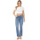 Ze Enzo (12, Light Blue) Enzo Womens Bootcut Jeans 5
