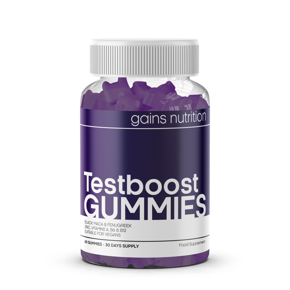 Testboost Gummies for Men - Natural Testosterone Supplement