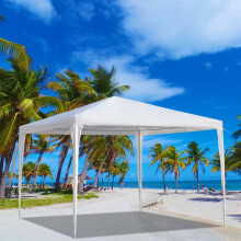 3X3M Garden Patio Gazebo Wedding Party Tent Canopy Sun Shade Outdoor Marquee UK