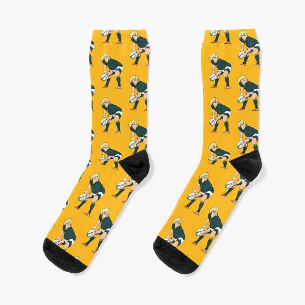 Famgem Dress Socks Faf De Klerk (South Africa) Novelty Fancy Crazy Pattern Crew Casual For Men Women