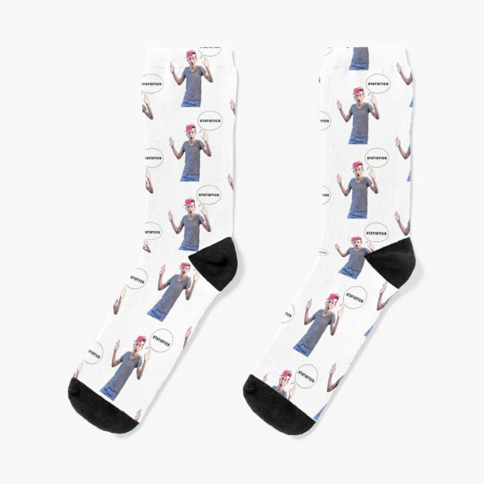 Dress Socks Timmy t statistics Novelty Fancy Crazy Pattern Crew Casual for Men Women-image-OPC-PBY9QSB-NEW
